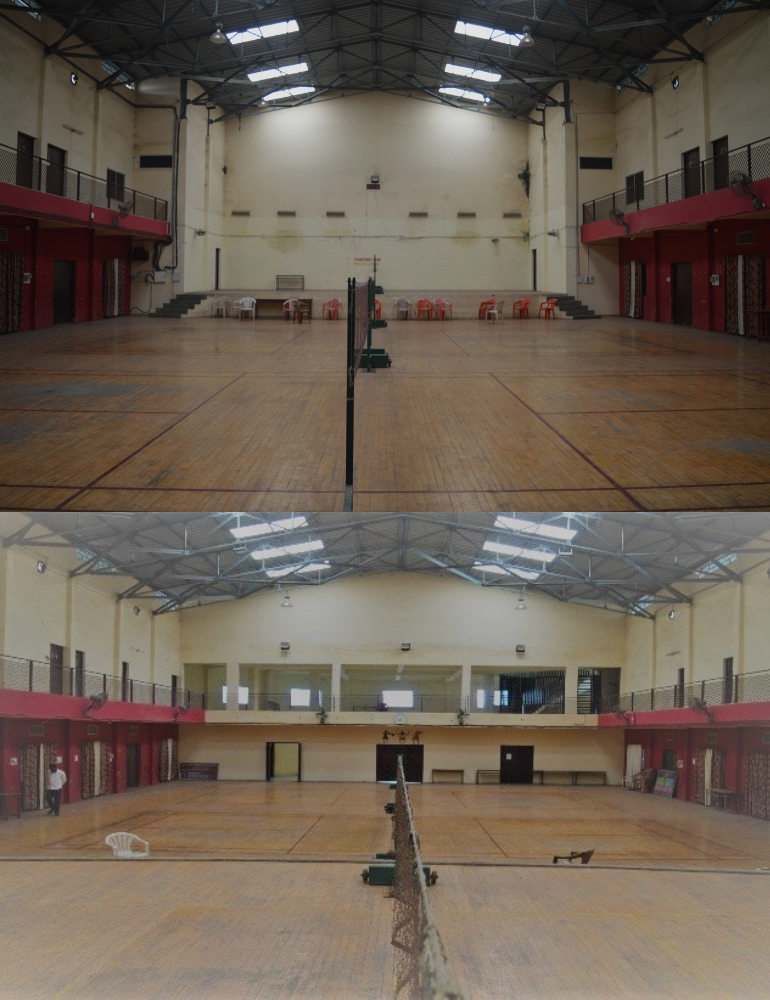 Mahila College Badminton Court & Auditorium